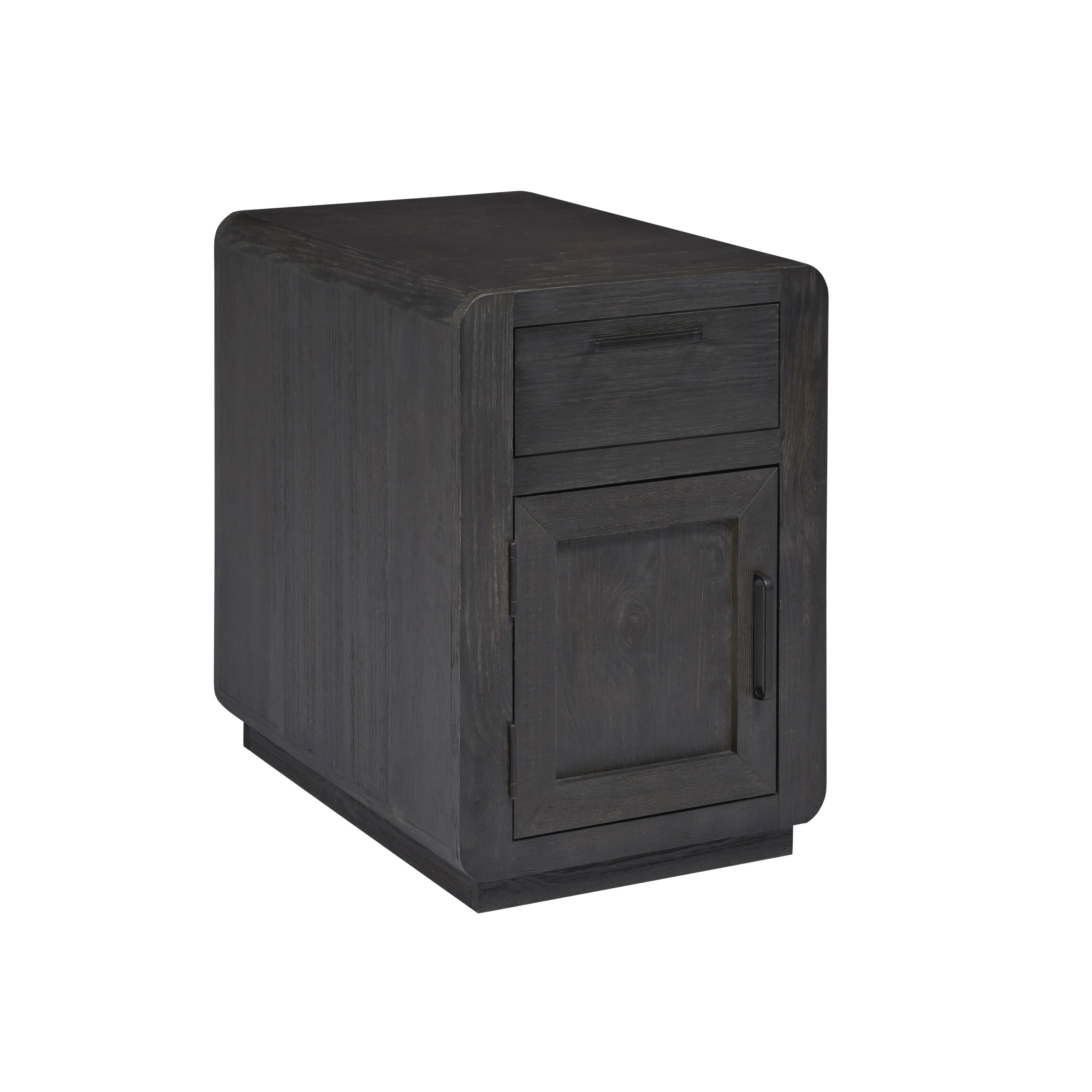 Chairside Chest Ebony Wood
