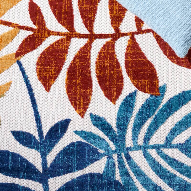 SAFAVIEH Cabana Laila Indoor/ Outdoor Waterproof Patio Floral Rug