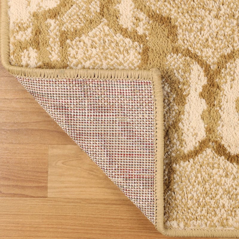 Superior Viking Contemporary Geometric Trellis Indoor Runner or Area Rug