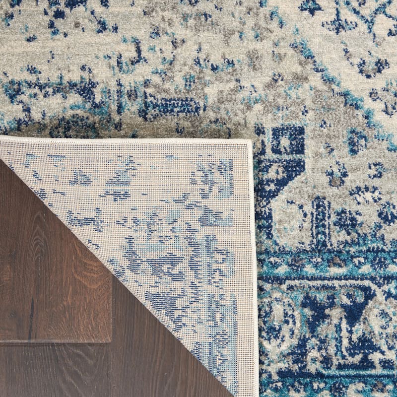 Nourison Tranquil Traditional Persian Medallion Area Rug