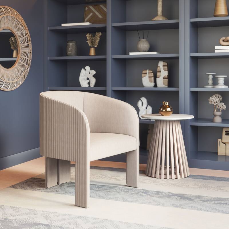 Hull Accent Chair Beige - Beige