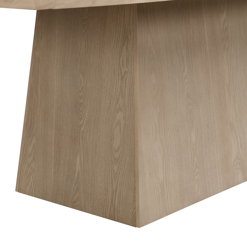 Christopher Knight Home - Lowell Modern Wooden Pedestal Dining Table