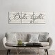 preview thumbnail 4 of 5, iCanvas "Family Inspiration III" by Alicia Ludwig 3-Piece Canvas Wall Art Set 24x72x1.5