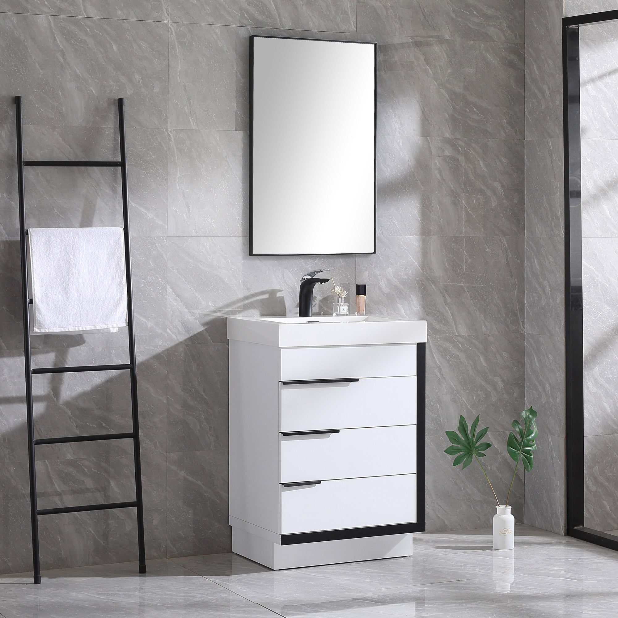 Hatcher 24" Single Bathroom Vanity Set