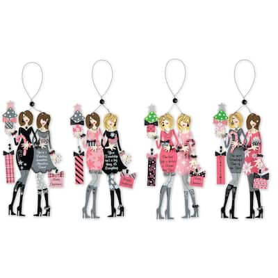 Fabulous Friends Ornament, Set of 4