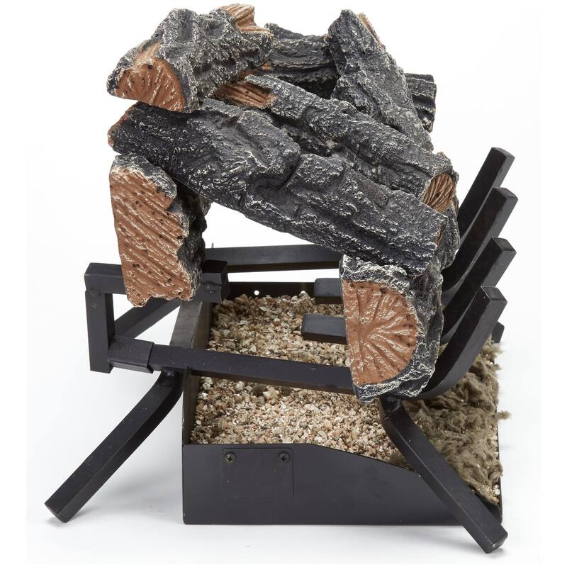 Duluth Forge MO18HVL 45,000 BTU Natural Gas Log Set Fireplace with