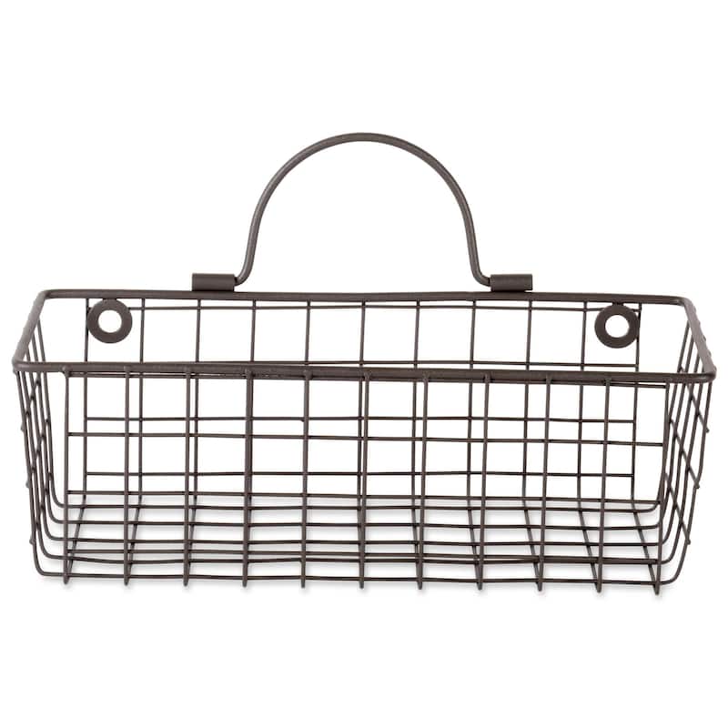 DII Wire Wall Basket(Set of 2) Grey