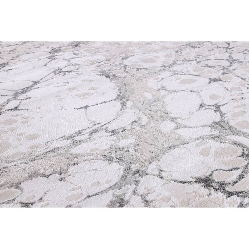 Ilios Collection Textured Abstract Rug