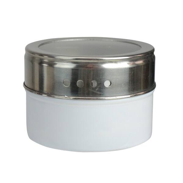 11 White And Silver Magnetic Tins Multi Purpose Organizer On Sale Overstock 28684152