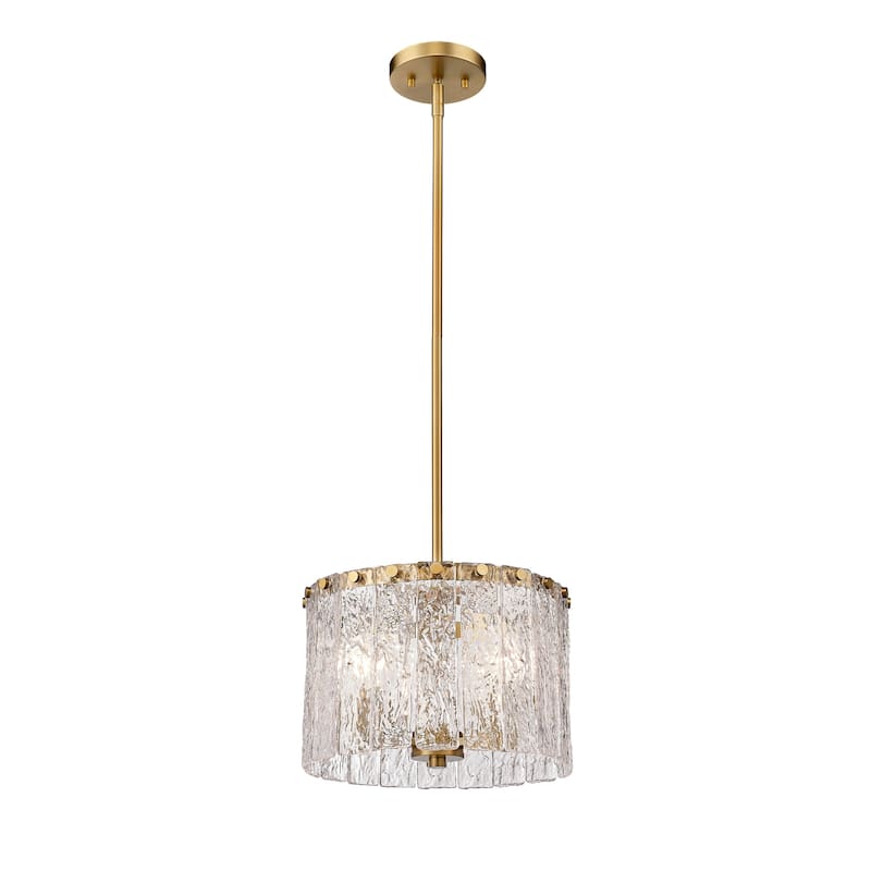 Glacier 3 Light Pendant - Modern Gold