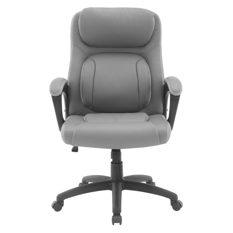 Managers Office Chair with Faux Leather with Padded Arms