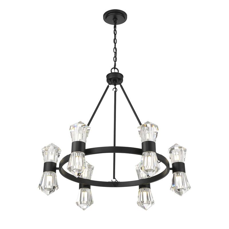 Savoy House 1-1939-12 Dryden 12 Light 32" Wide LED Crystal Ring