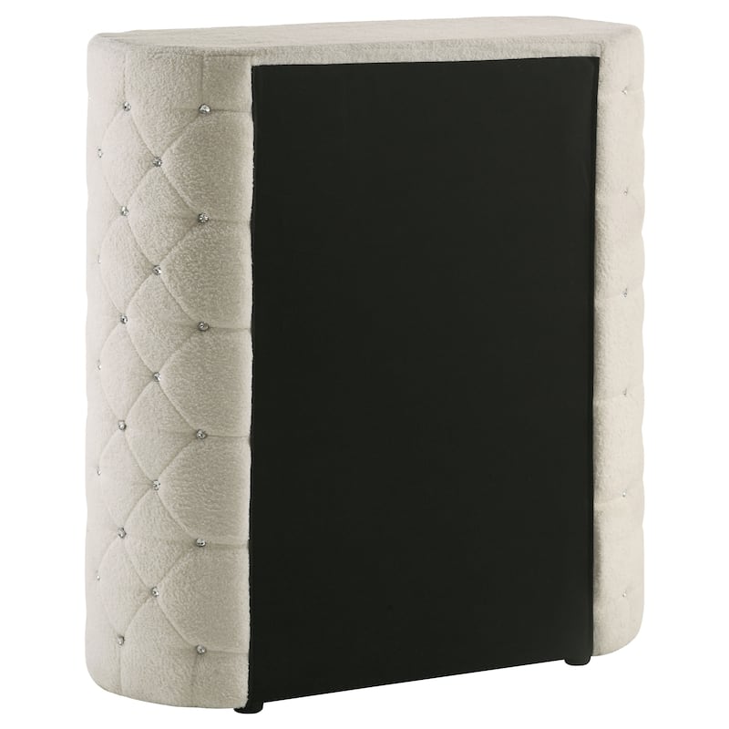 Sonya Upholstered Bedroom Set Ivory