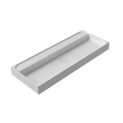 WS Bath Collections Unit Plus 120A.00 Unit Plus 47-3/8" Rectangular