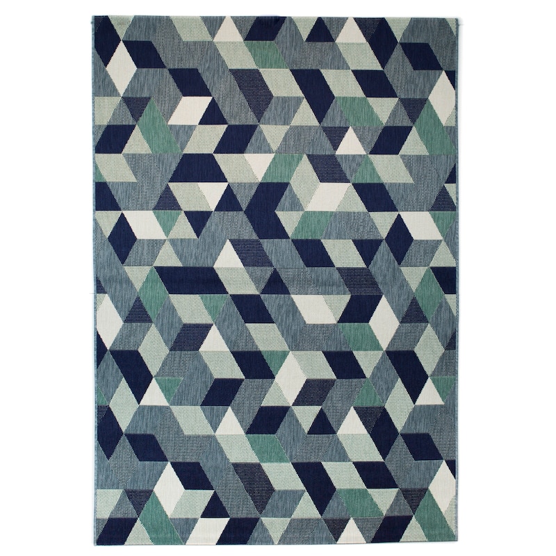 Felix Geometric Indoor/Outdoor Area Rug