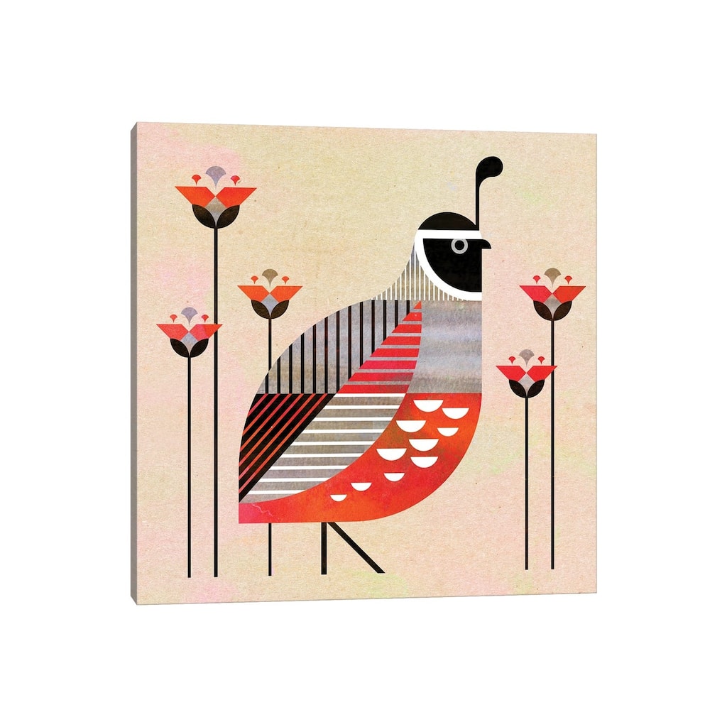 iCanvas "Quail II" by Scott Partridge Canvas Print