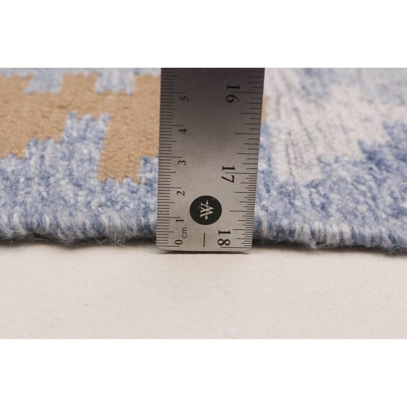 Ankara Denim Blue Kilim 5'0" x 8'0" - 5'0 x 8'0