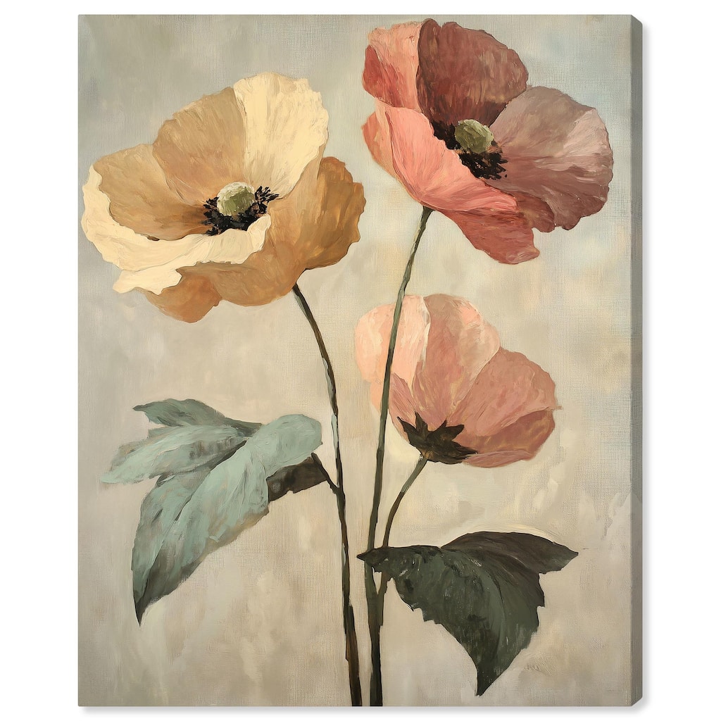 Blush and Ochre II Canvas by Art Remedy, Gallery Wrapped