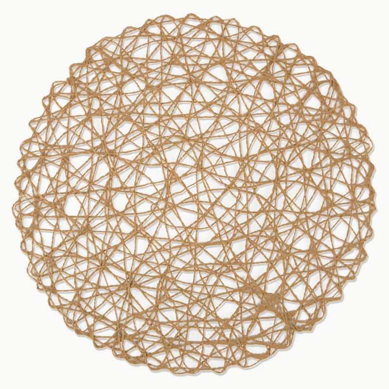 Design Imports Woven Paper Kitchen Placemat Set (Set of 6)
