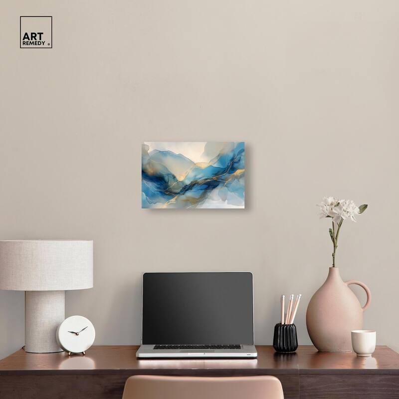 Postmodern Flow II Canvas by Art Remedy, Gallery Wrapped