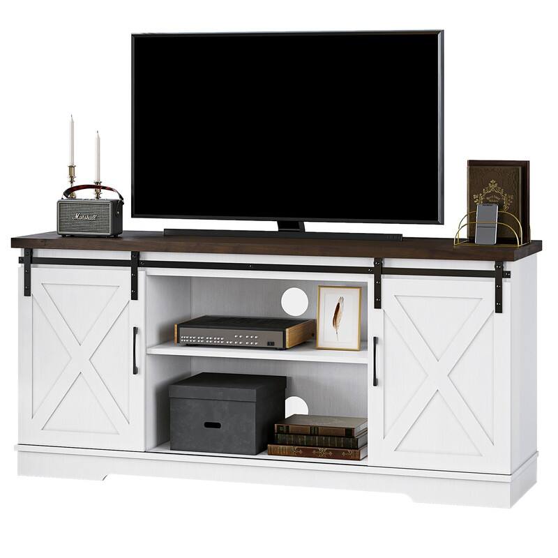Barn Door TV Cabinet