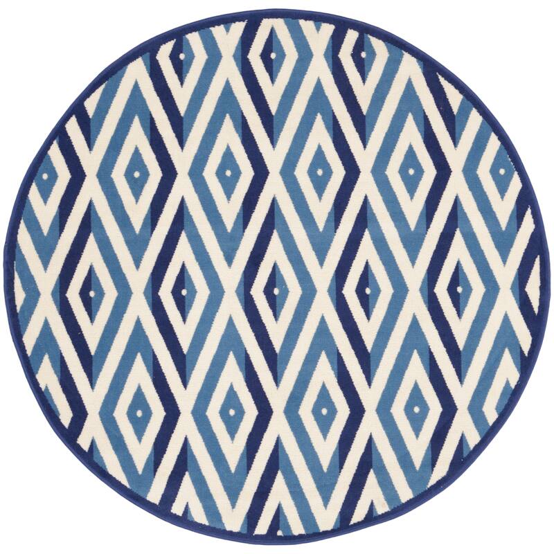 Nourison Grafix Modern Geometric Area Rug