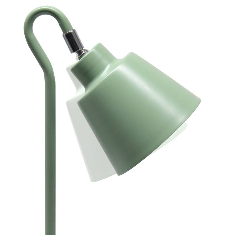Looped Desk Lamp with Adjustable Shade - 16" - Sage Green
