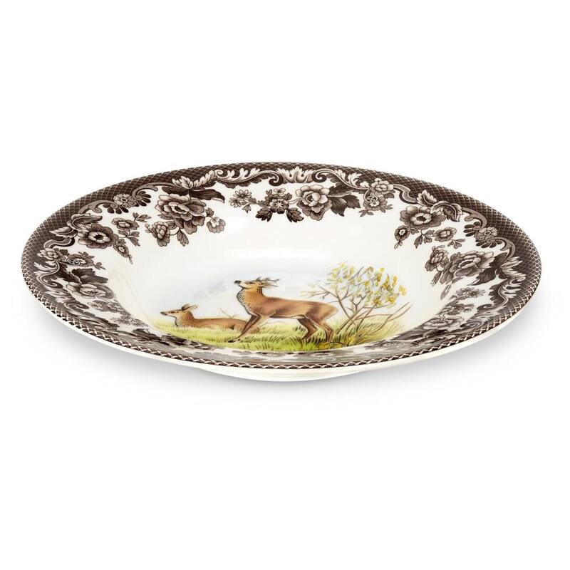 Spode Woodland Soup Plate
