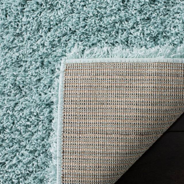 SAFAVIEH Laguna Shag Verdiana Solid Color 2-inch Thick Shag Rug
