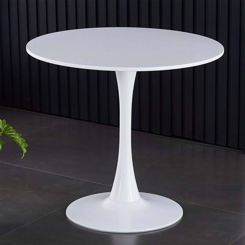 Modern Round Dining Table,Ideal for Compact Spaces and Stylish Interiors