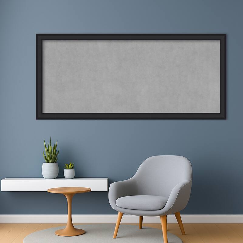 Amanti Art Oliver Black Narrow Framed