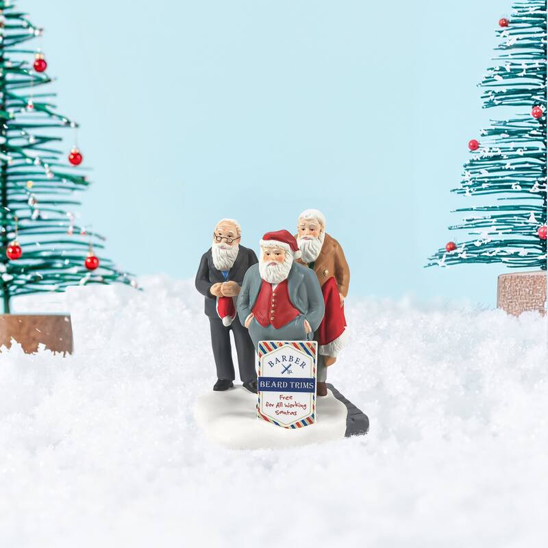 Department 56 Christmas In The City A Shave In Time For Christmas Figure - 6013407