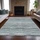 preview thumbnail 23 of 118, Machine Washable Indoor/Outdoor Modern Dotty Links Chantille Rug