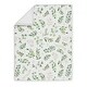 preview thumbnail 4 of 4, Boho Floral Leaf Boy Girl Sweet Jojo Designs 6p Crib Bedding+ BreathableBaby Breathable Mesh Liner Sage Bohemian
