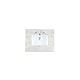 preview thumbnail 10 of 17, James Martin Vanities Portland 48" Single Vanity, Whitewashed Walnut Eternal Jasmine Pearl Quartz