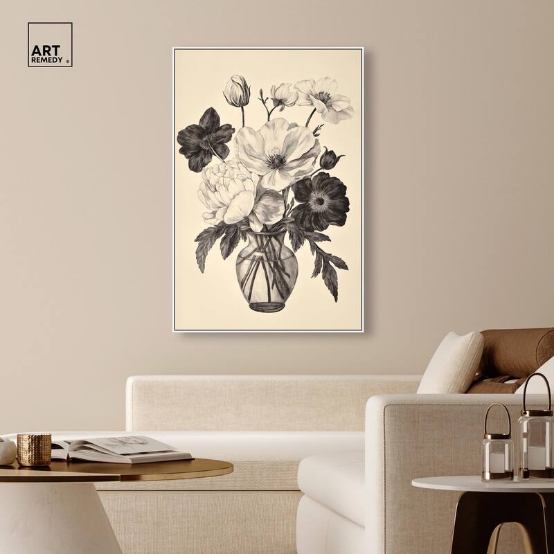 Antique Aria Canvas by Art Remedy