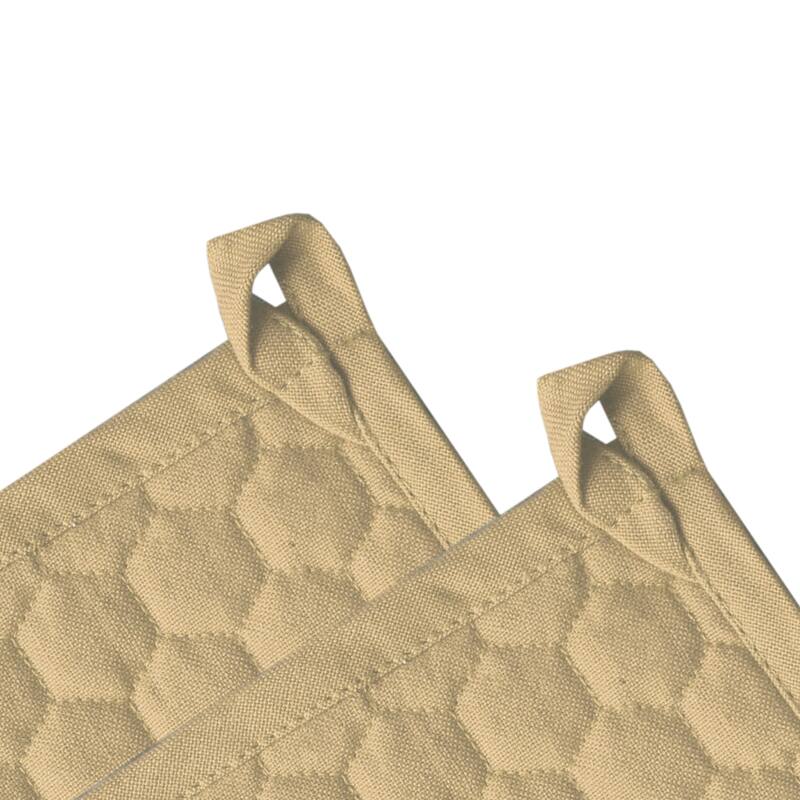 Fabstyles Fouta Cotton Pot Holder Set of 2