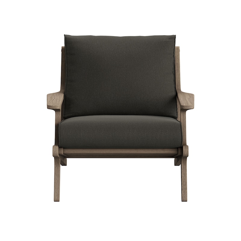 Saratoga Outdoor Patio Teak Wood Armchair