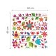preview thumbnail 3 of 3, Walplus Colorful Flower Swallow Children Wall Sticker Nursery Decor