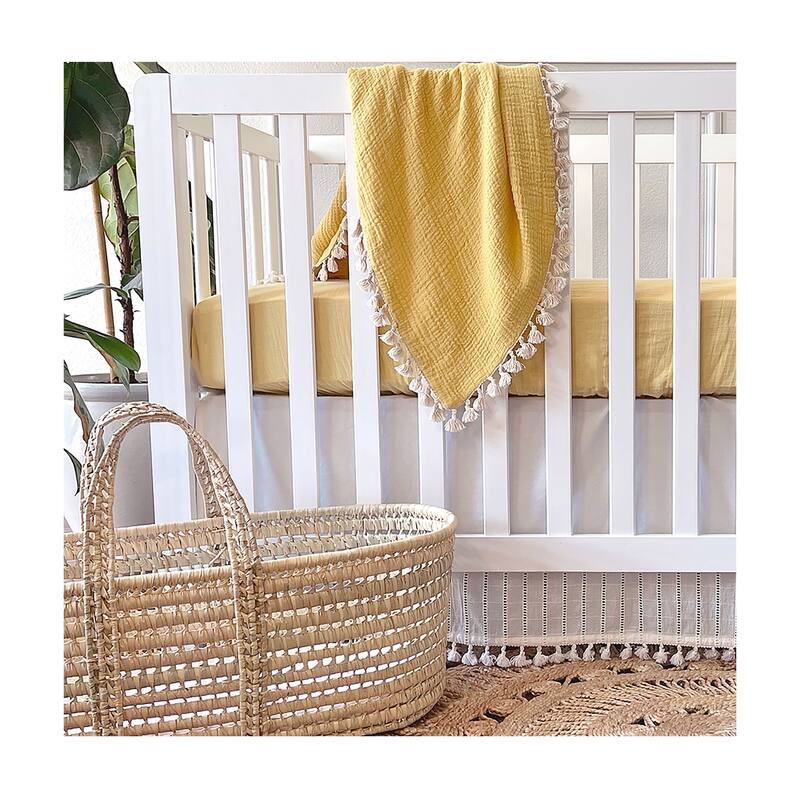 Crane Baby 6-Layer Muslin Blanket