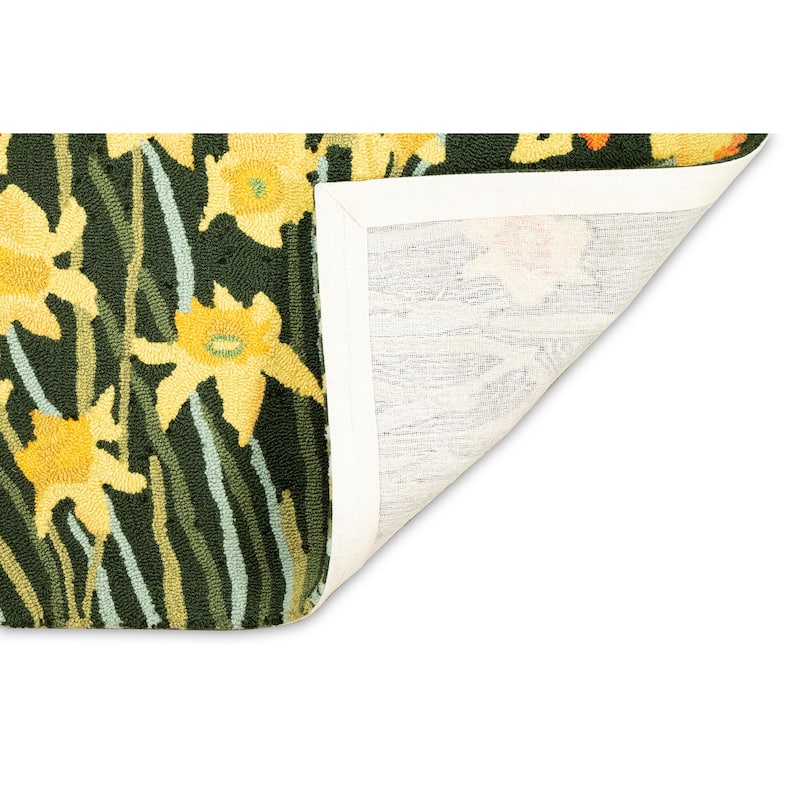 Liora Manne Frontporch Daffodil Indoor/Outdoor Rug