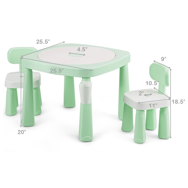 kids activity table and chairs