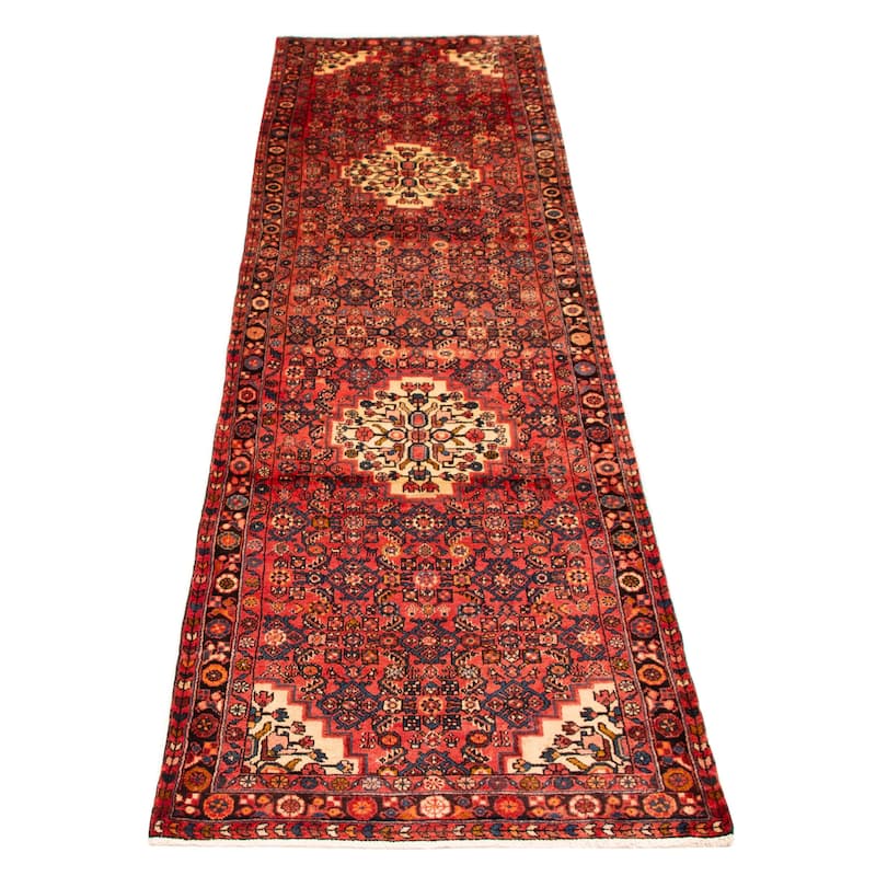 Andelz Red Rug 3'6" x 12'10" - 3'6 x 12'10