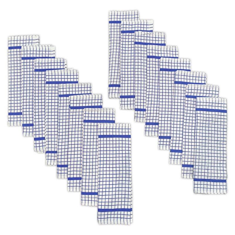 Hampton 16 Piece Dishcloth Set - Blue