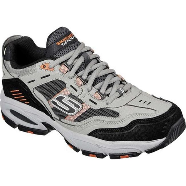 skechers leather synthetic upper