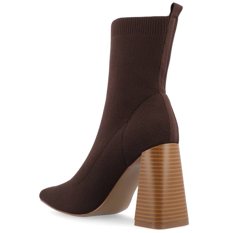 Journee Collection Medium and Wide Width Women's Noralinn Booties