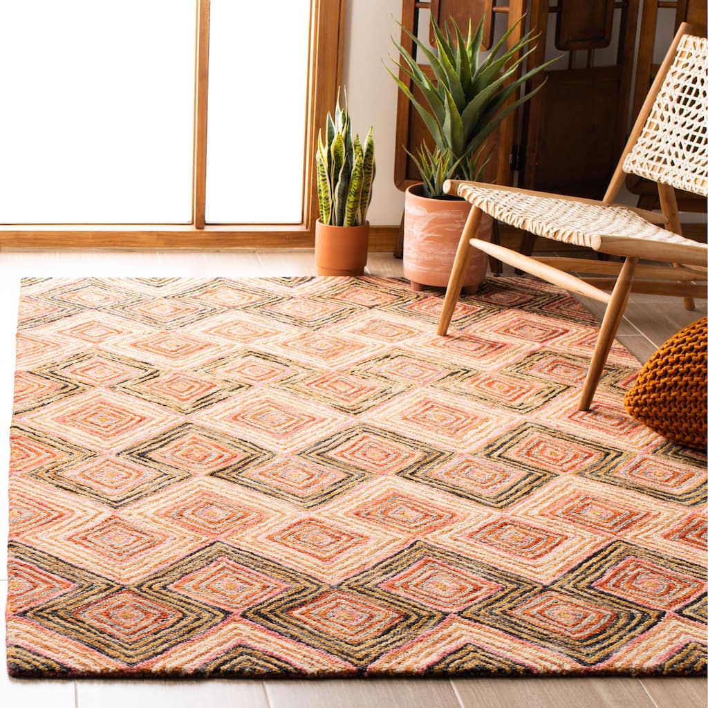 SAFAVIEH Handmade Aspen Zofija Bohemian & Eclectic Tribal Wool