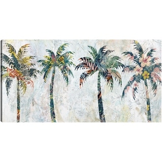 Palm Patterns I By Studio Arts Canvas Art Print - Bed Bath & Beyond ...