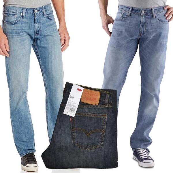 levi's men's straight fit jeans