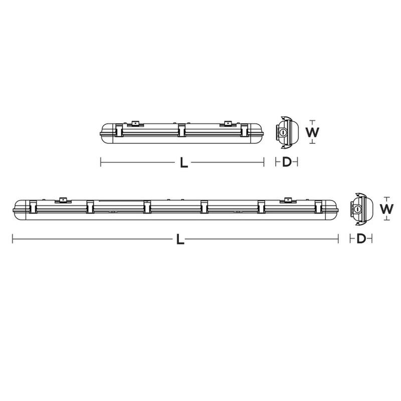 Vaportite 47" LED Linear